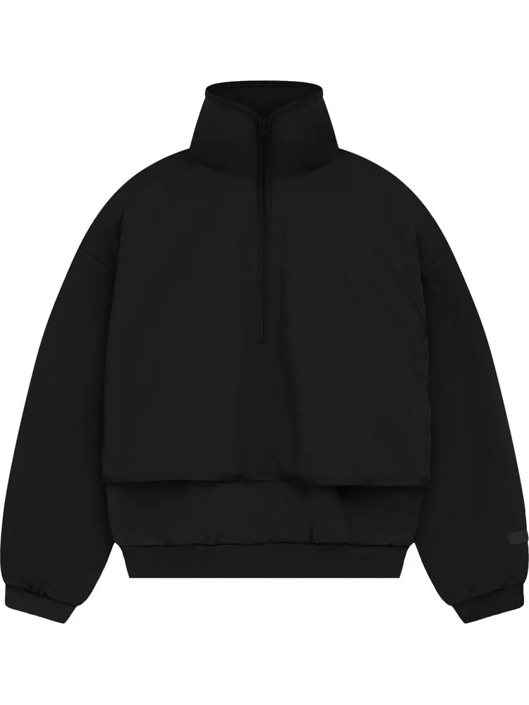 Свитер Fear of God Essentials Nylon Fleece Mockneck 'Jet Black/Jet Black'