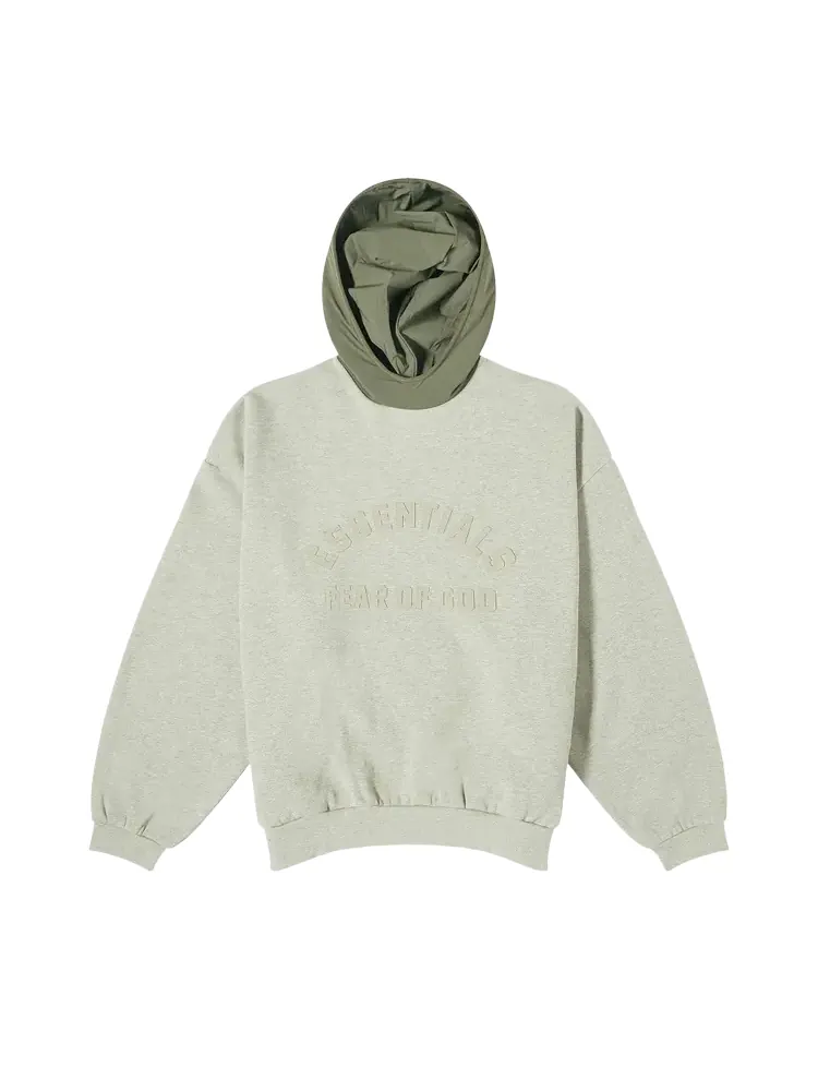 Худи Fear Of God Essentials Fear of God Essentials Nylon Fleece 'Dark Heather Oatmeal/Ink'