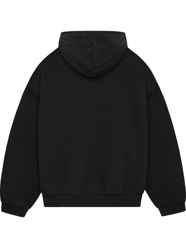 Худи Fear of God Essentials Nylon Fleece — изображение 3 из 3, черный