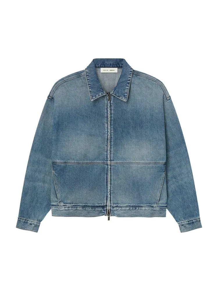 Куртка Fear of God Essentials Denim Trucker Jacket