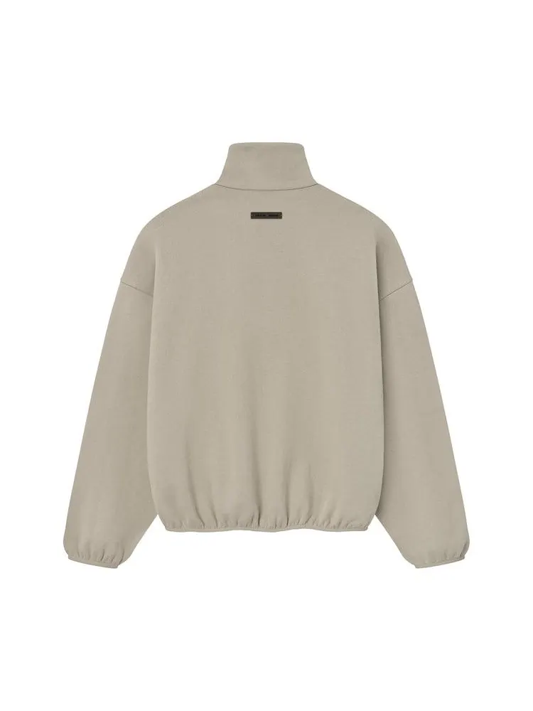 Спортивная куртка Fear of God Essentials Modern Fleece Track Jacket With Piping — изображение 2 из 2, белый