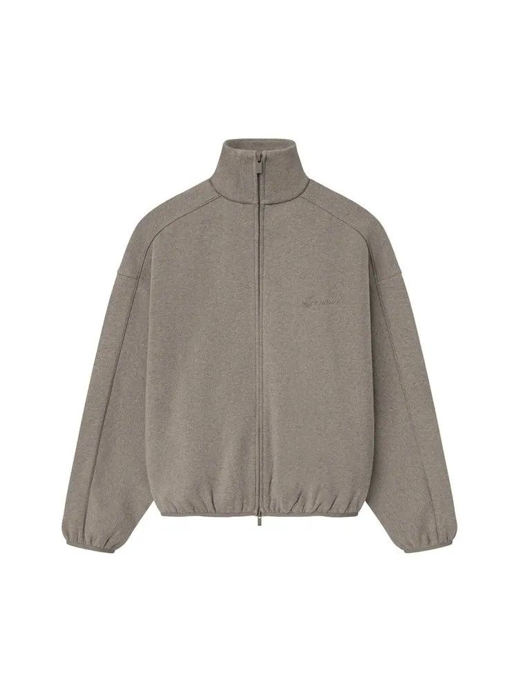 Спортивная куртка Fear of God Essentials Modern Fleece Track Jacket With Piping, Homestead Heather