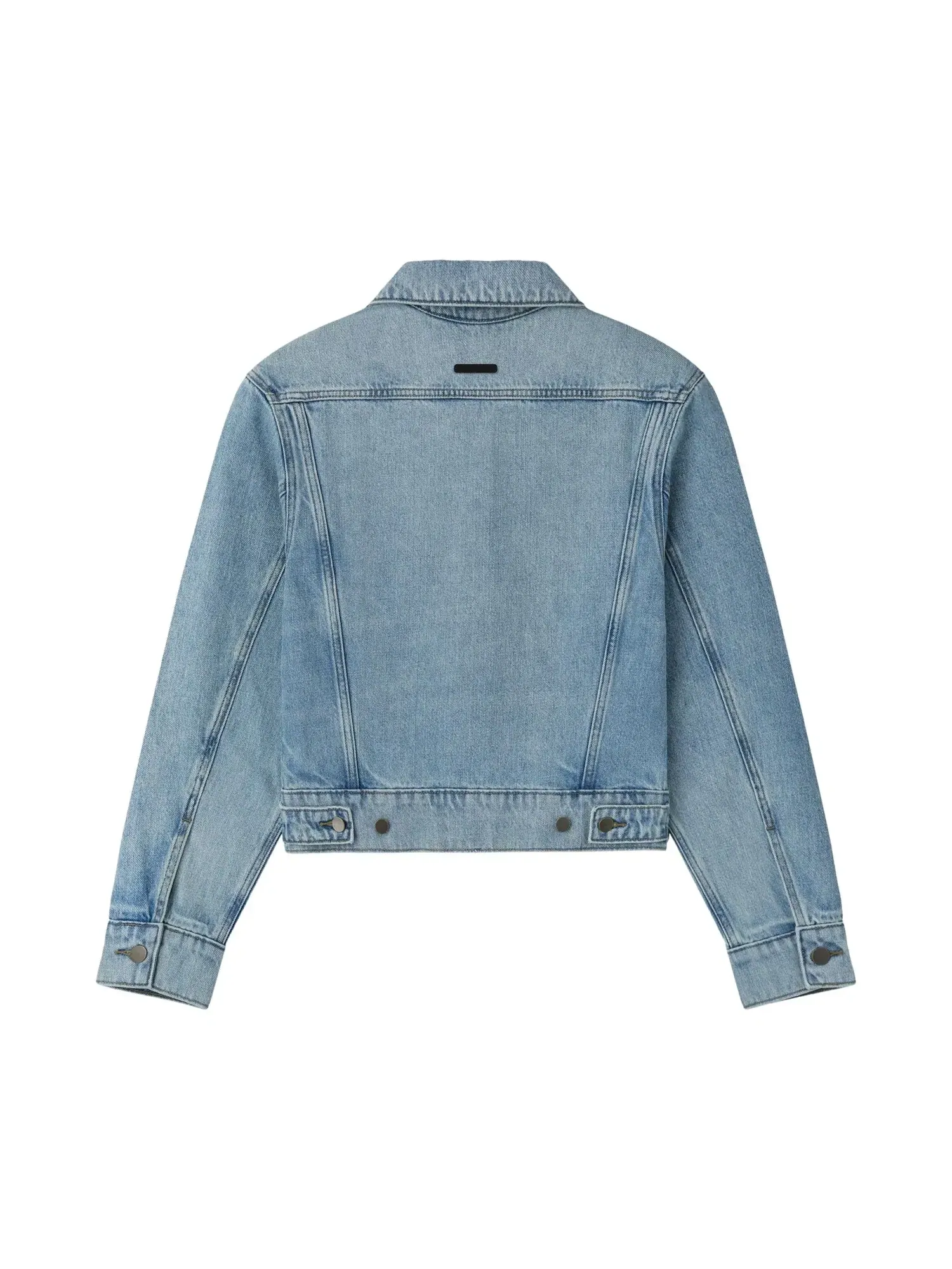 Джинсовая куртка-тракер Fear of God Essentials — изображение 2 из 2, классический синий