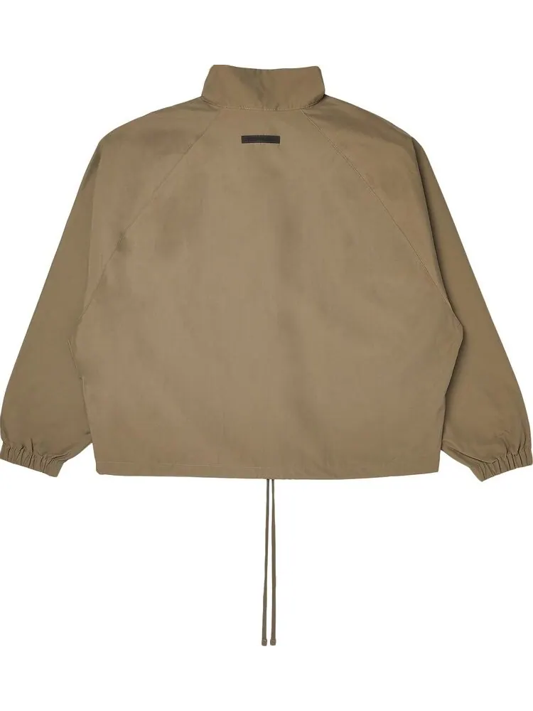 Куртка Fear of God Essentials Half Zip Track Jacket 'Harvest' — изображение 2 из 3, коричневый