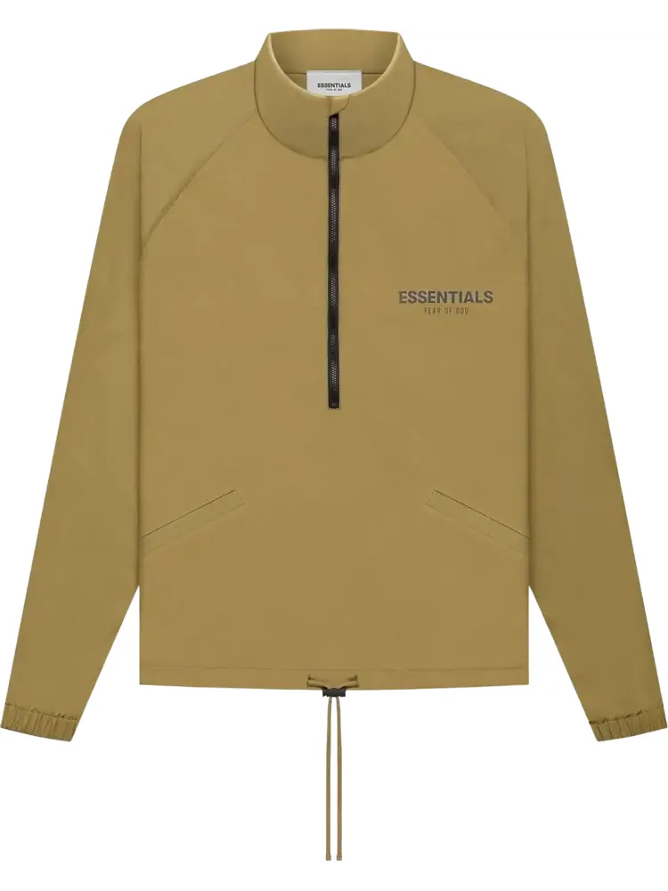 Куртка Fear of God Essentials Half Zip Track Jacket 'Amber'