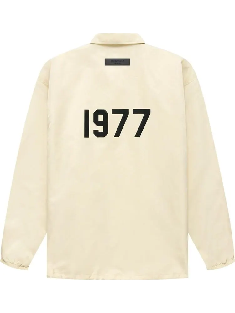 Куртка Fear of God Essentials Coaches Jacket 'Eggshell' — изображение 2 из 2, белый