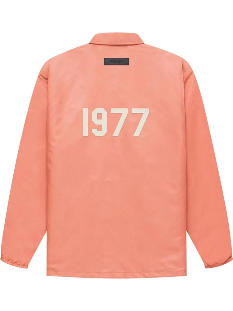 Куртка Fear of God Essentials Coaches Jacket 'Coral' — изображение 2 из 2, оранжевый