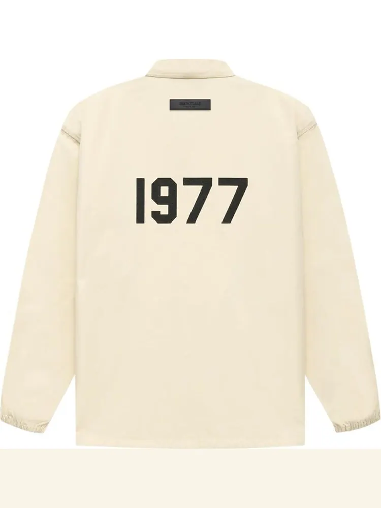 Куртка Fear of God Essentials Coaches Jacket 'Egg Shell' — изображение 2 из 2, бежевый