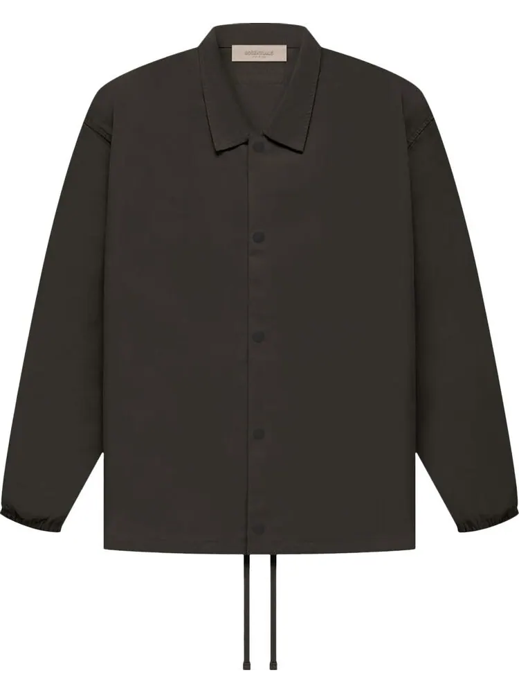 Куртка Fear of God Essentials Coaches Jacket 'Off Black'