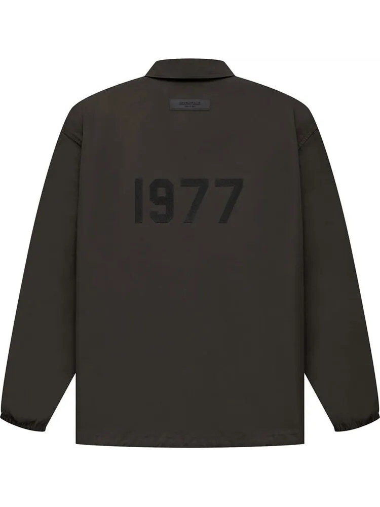Куртка Fear of God Essentials Coaches Jacket 'Off Black' — изображение 2 из 2, черный