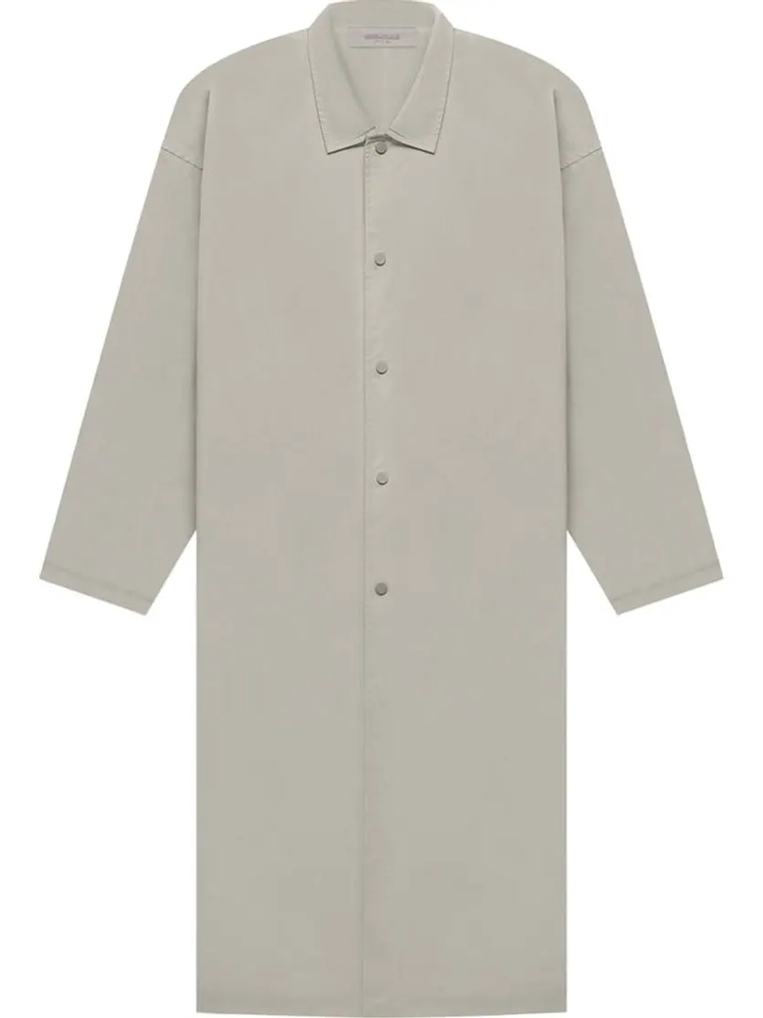 Пальто Fear of God Essentials Long Coat 'Smoke'