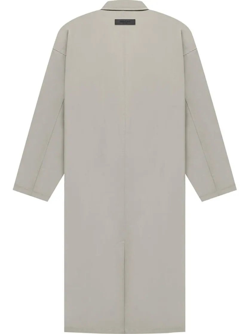 Пальто Fear of God Essentials Long Coat 'Smoke' — изображение 2 из 2, серый