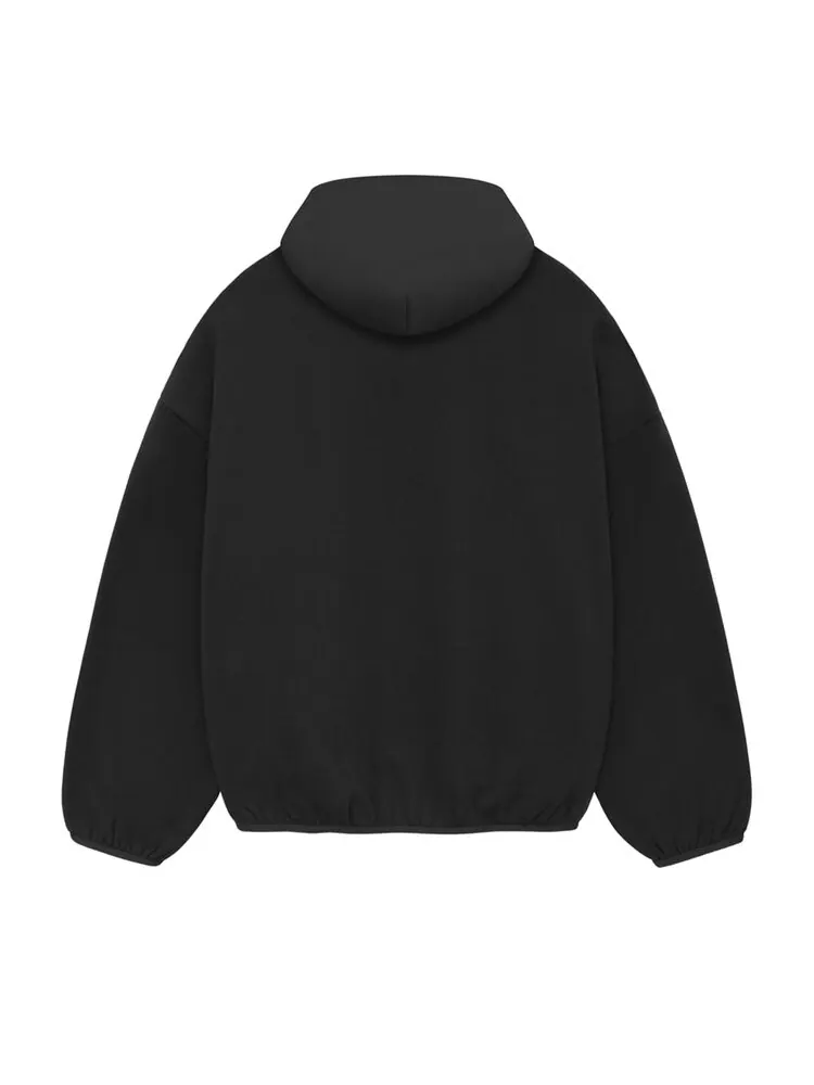 Худи Fear of God Essentials Nylon Fleece — изображение 2 из 2, черный
