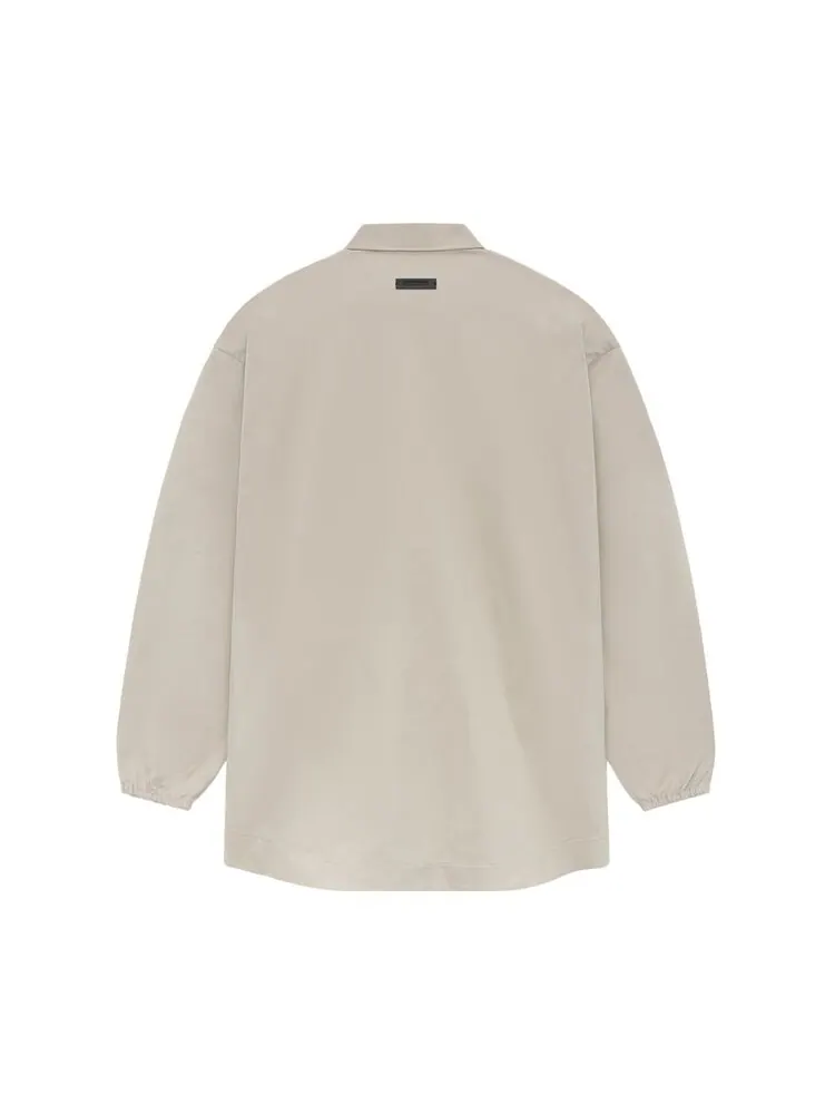 Рубашка Fear Of God Essentials Fear of God Essentials Overshirt — изображение 2 из 2, серый