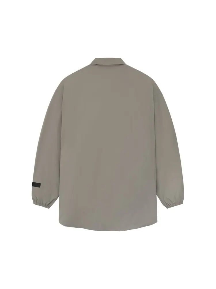 Рубашка Fear Of God Essentials Fear of God Essentials Overshirt — изображение 2 из 2, серый