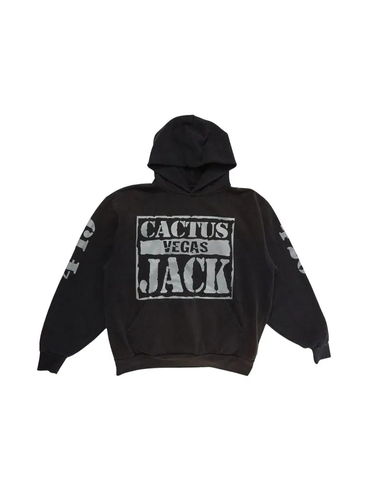 Худи Cactus Jack by Travis Scott x WWE WrestleMania Pullover Hoodie 'Black'