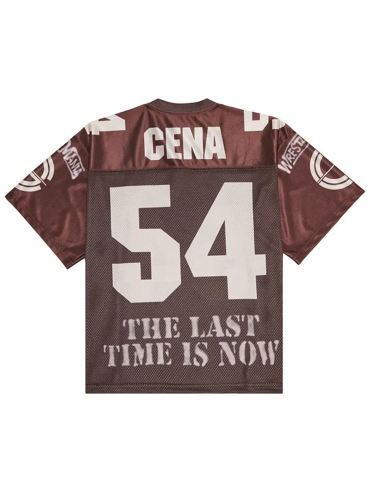 Джерси Cactus Jack by Travis Scott x WWE Last Time Jersey John Cena — изображение 2 из 3, коричневый