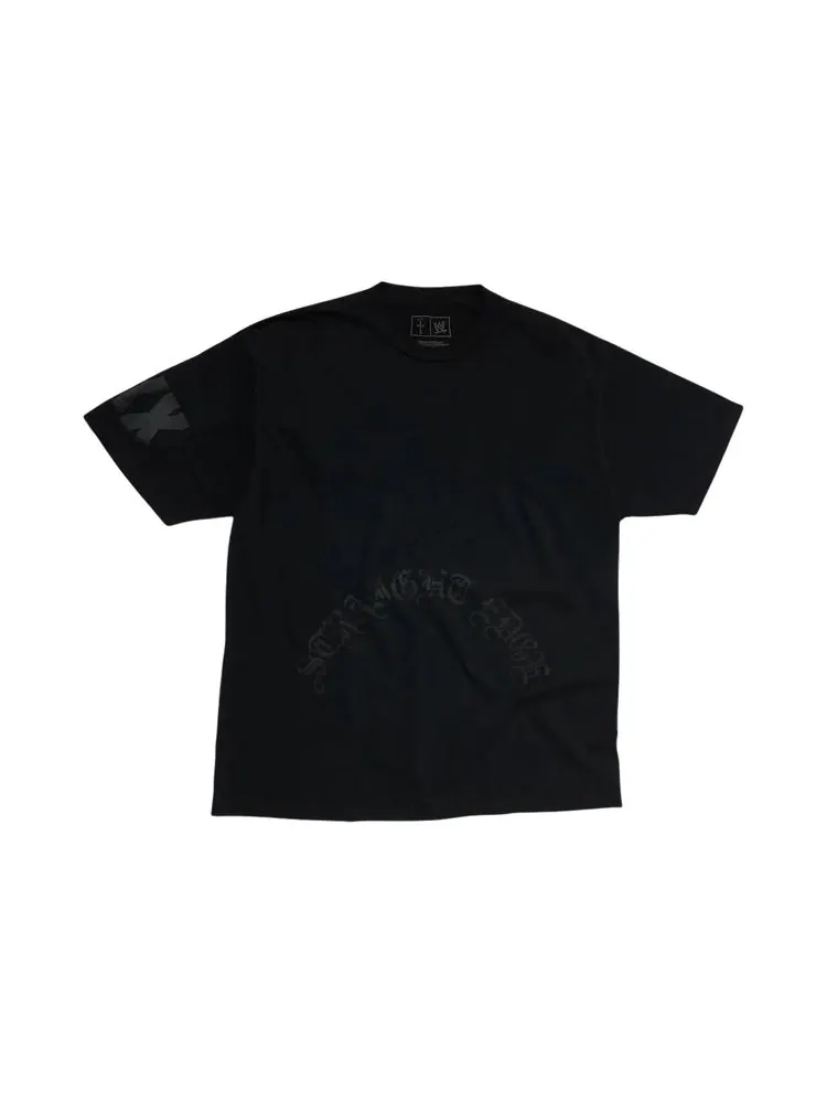 Футболка Cactus Jack by Travis Scott x WWE Straight Edge T-Shirt CM Punk 'Black'