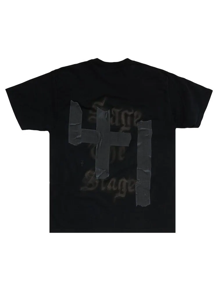 Футболка Cactus Jack by Travis Scott x WWE WrestleMania 41 T-Shirt — изображение 2 из 2, черный