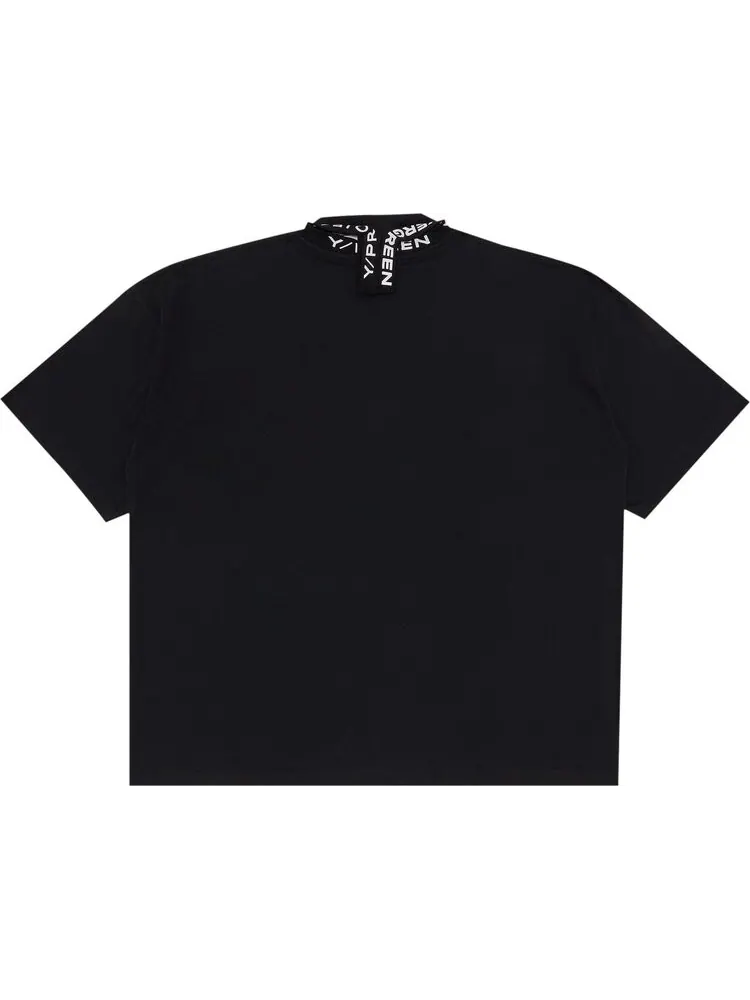 Футболка Y/Project Evergreen Triple Collar 'Vintage Black' — изображение 2 из 3, черный