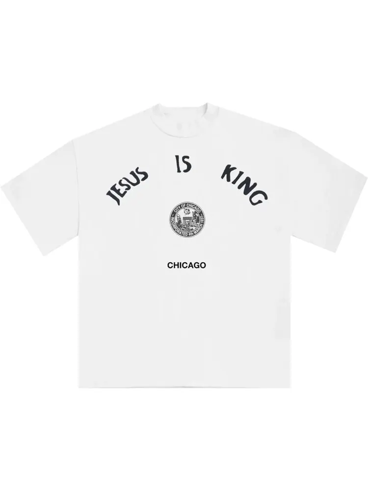 Футболка Kanye West Chicago Seal T-Shirt 'White' — белый