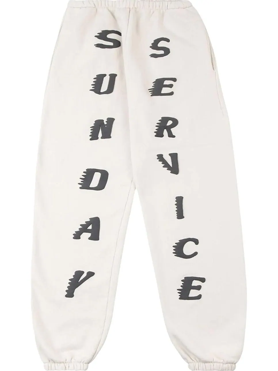 Спортивные брюки Kanye West Sunday Service Sweatpants 'White' — белый