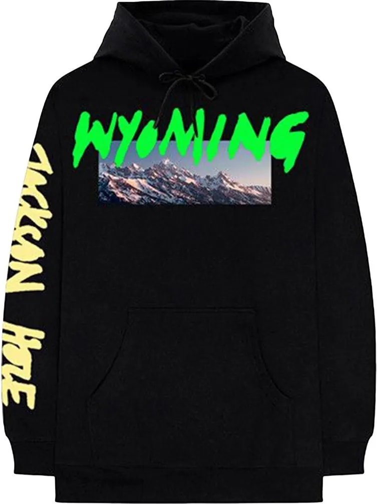 Худи Kanye West Wyoming Hoodie 'Black' — черный