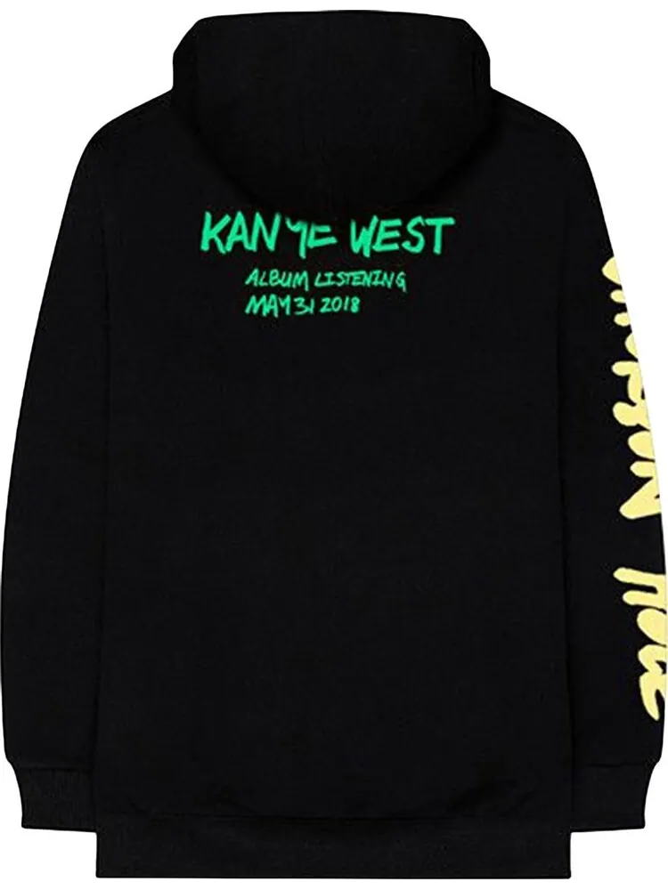 Худи Kanye West Wyoming Hoodie 'Black' — изображение 2 из 2, черный