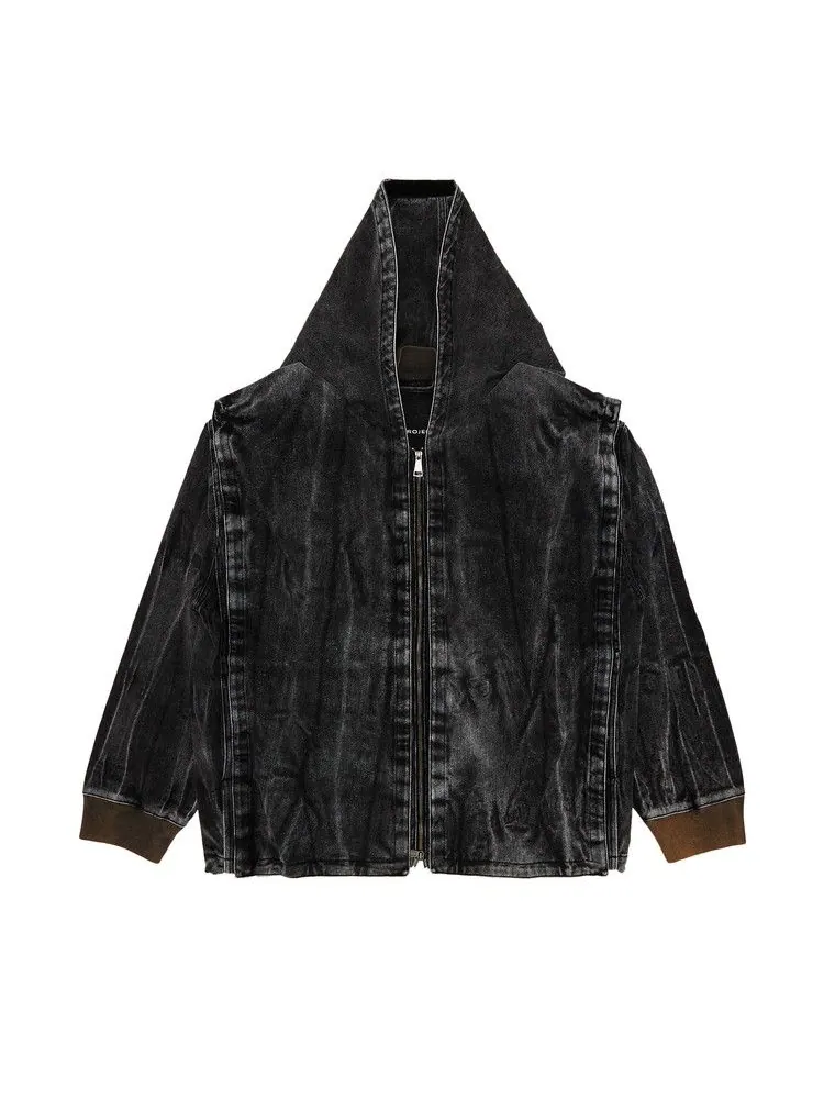 Куртка Y/Project Velcro Denim Jacket — черный