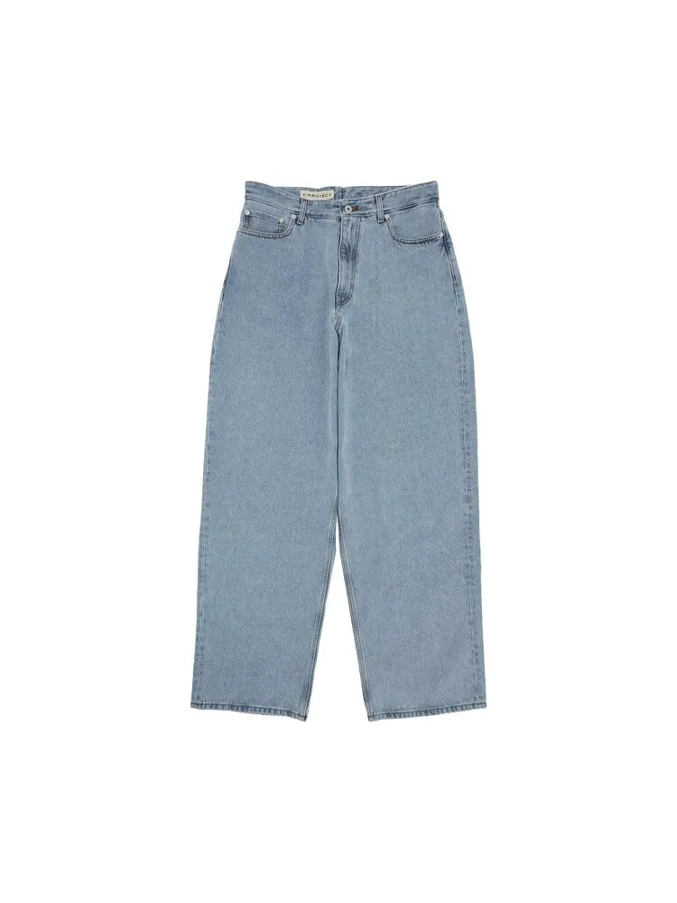 Джинсы Y/Project Evergreen Multi Waistband Jeans — синий