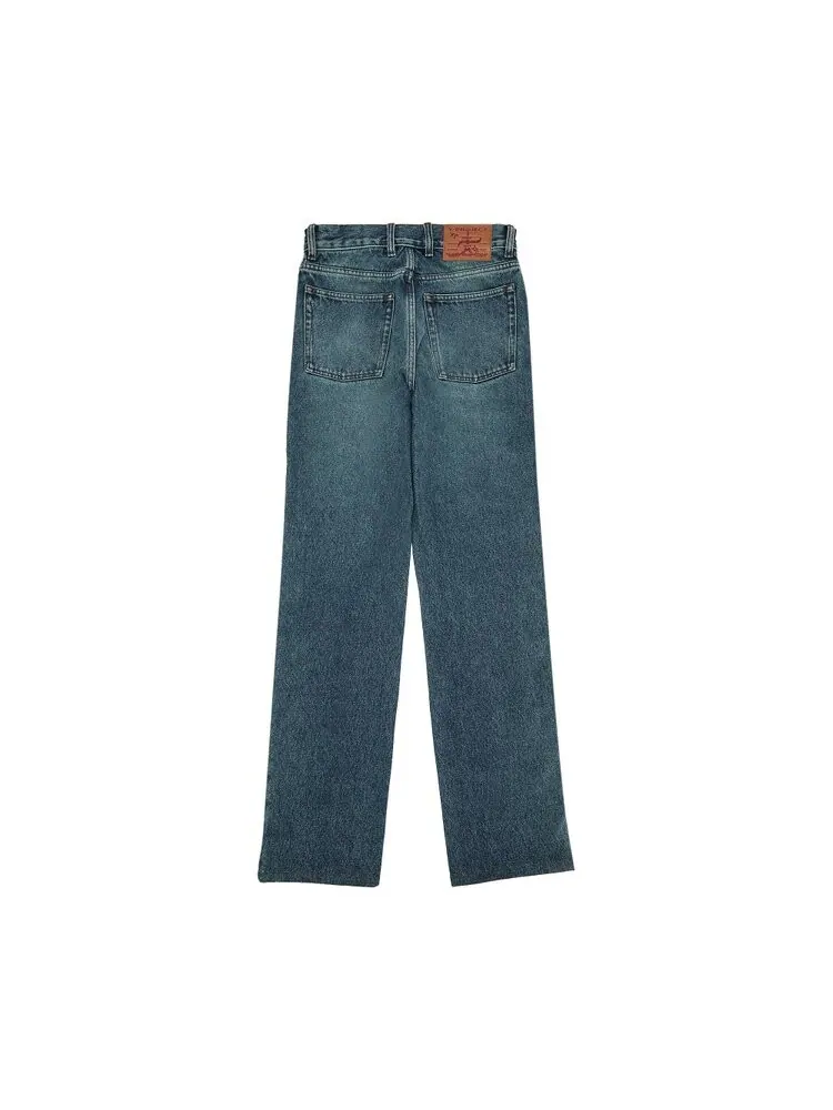 Джинсы Y/Project Evergreen Snap Off Jeans — изображение 2 из 3, синий