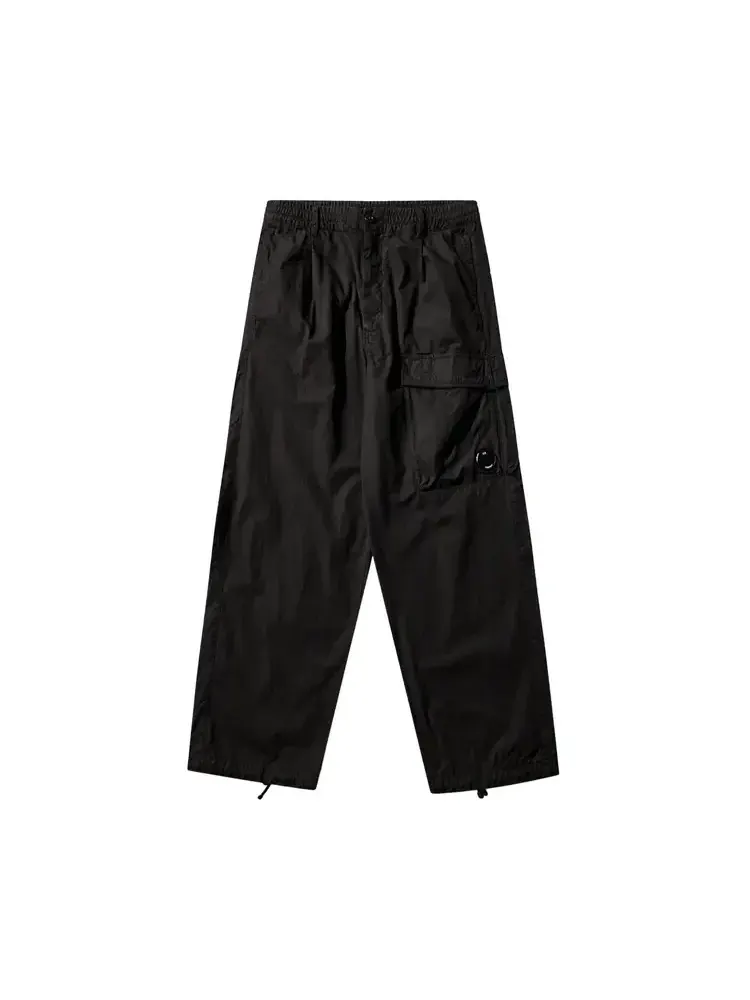 Брюки-карго C.P. Company Micro-Reps Boxy Cargo Lens Pants — черный
