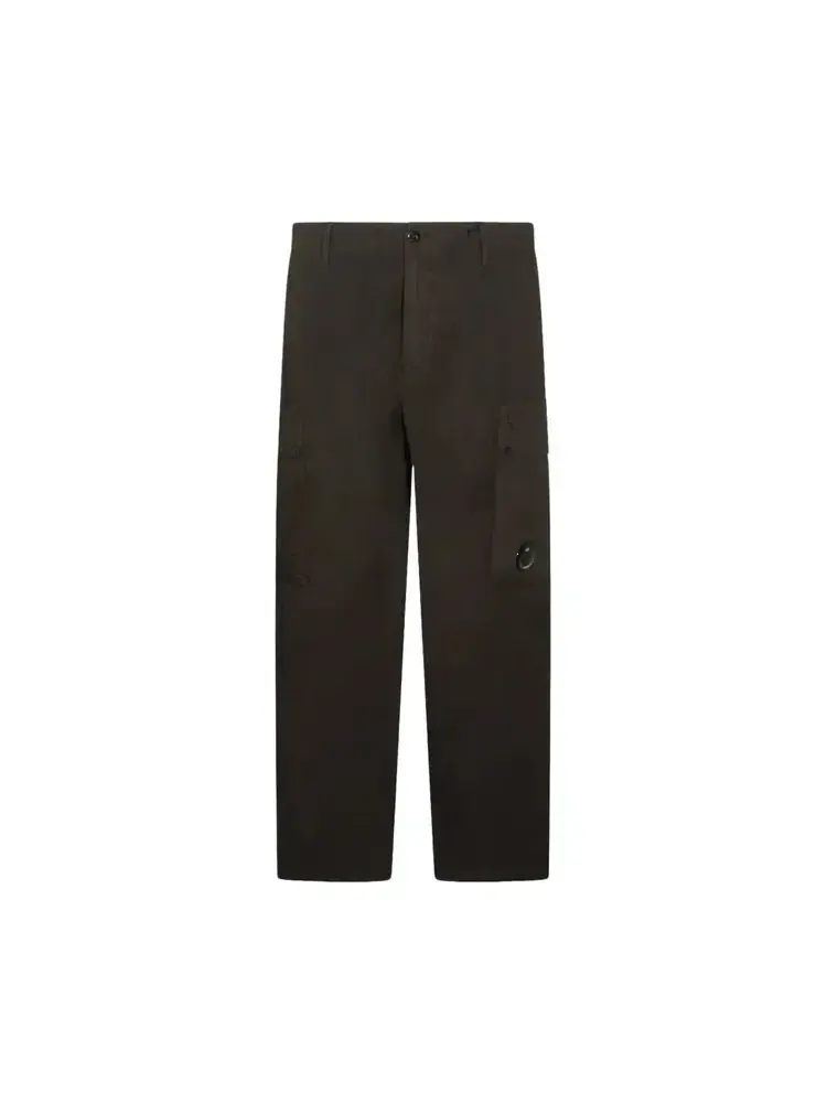 Брюки-карго C.P. Company Micro-Reps Boxy Cargo Lens Pants цвета «плющ» — зеленый