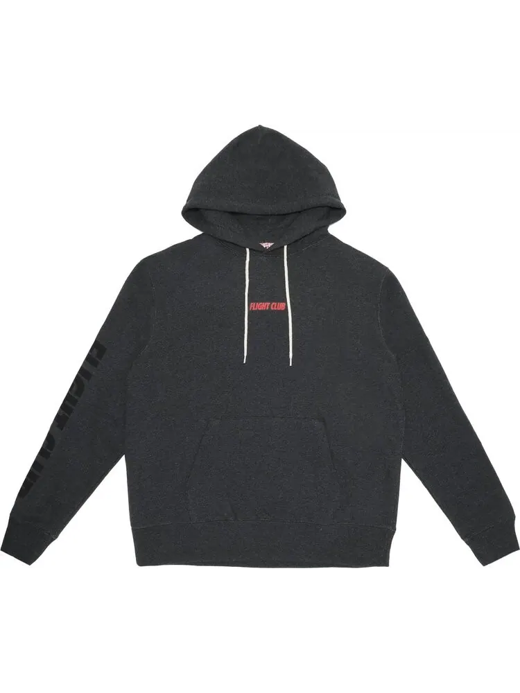 Худи Flight Club Oversized Logo Hoodie Dark 'Gray' — серый