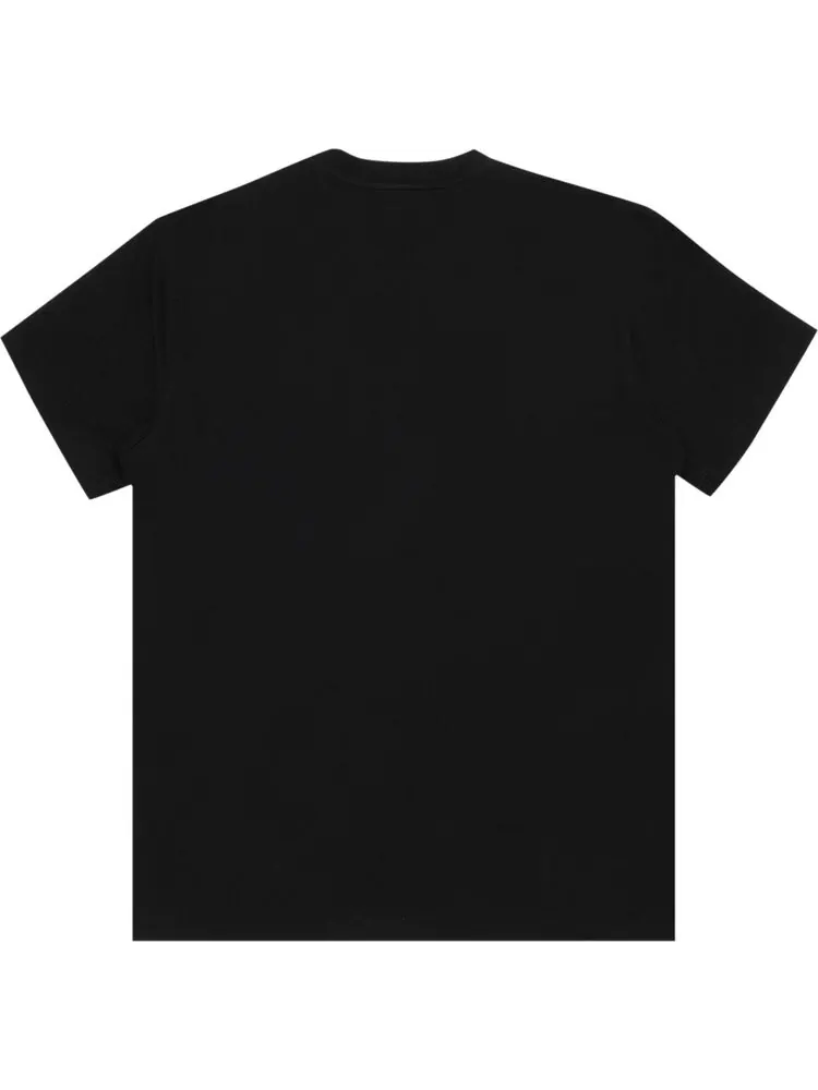 Футболка Flight Club Slant Logo Tee 'Black/White' — изображение 2 из 3, черный