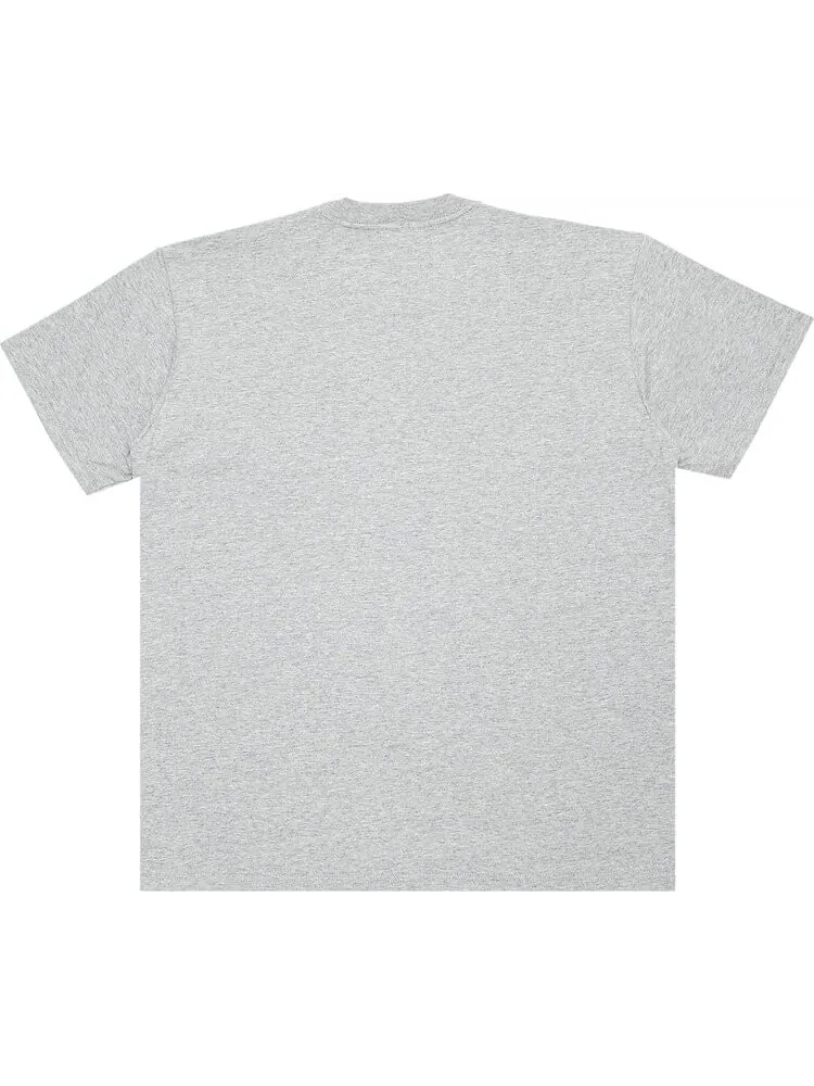Футболка Flight Club Slant Logo Tee 'Heather Gray/Black' — изображение 2 из 3, серый