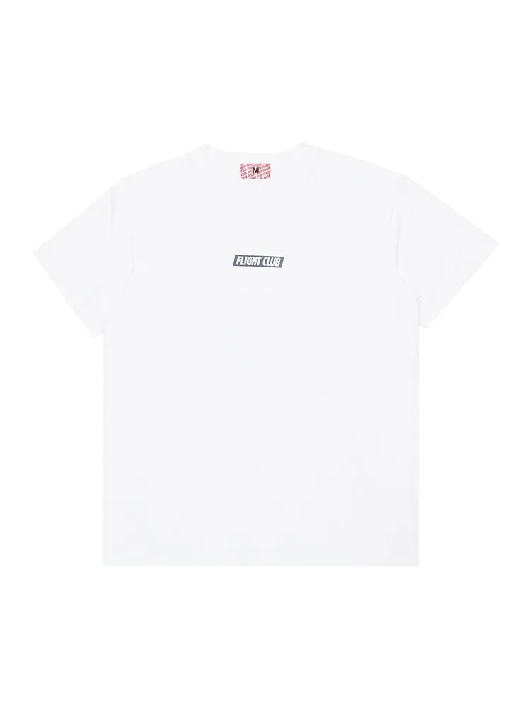 Футболка Flight Club Slant Logo Tee 'White/Navy'