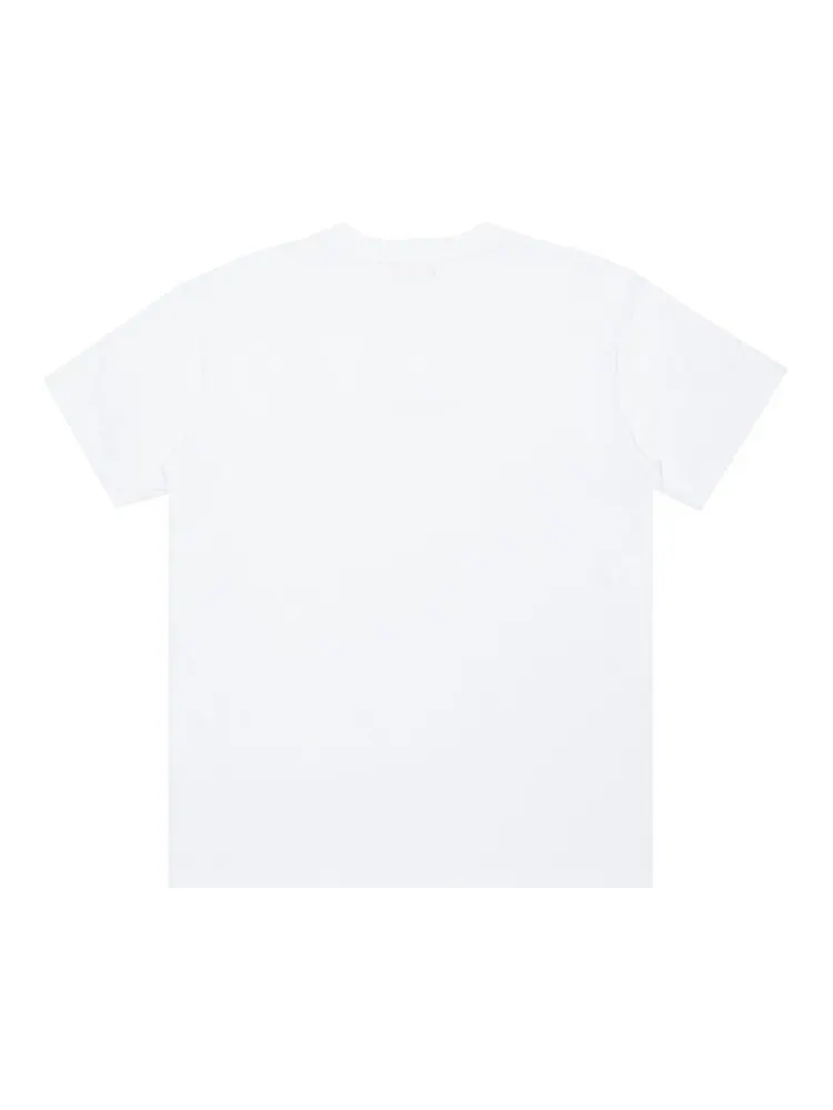 Футболка Flight Club Slant Logo Tee 'White/Navy' — изображение 2 из 3, белый