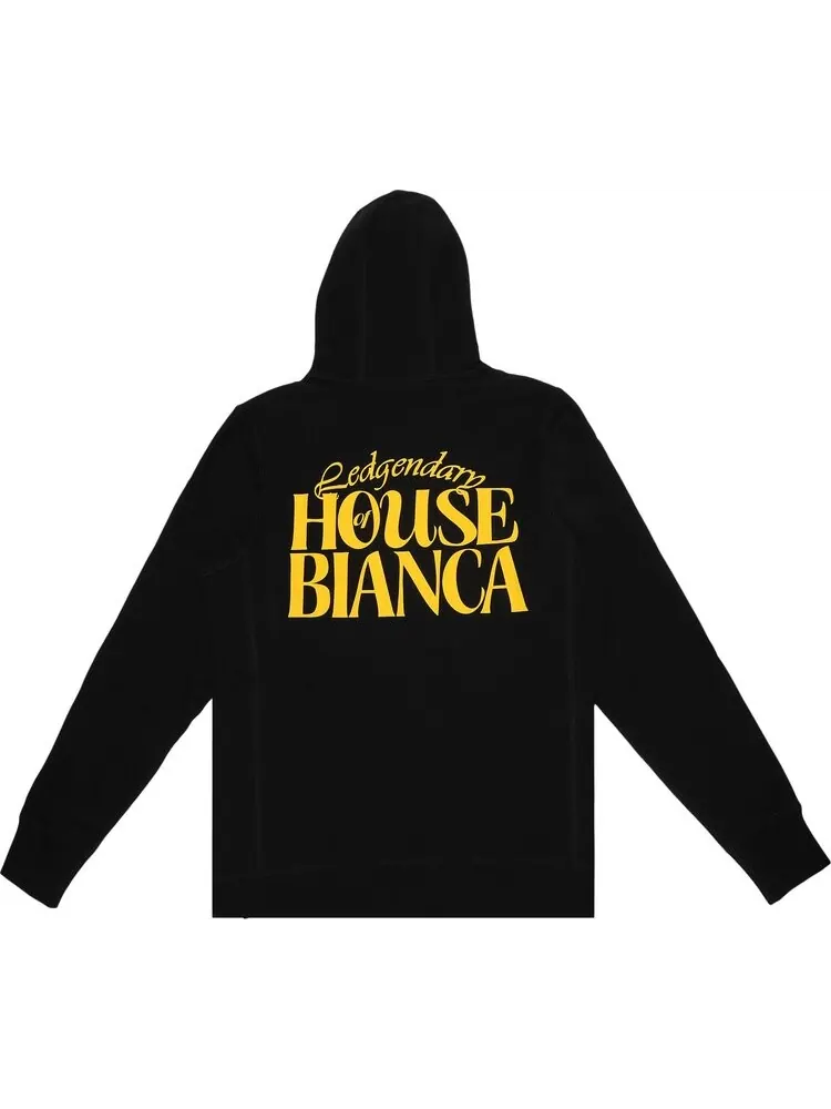 Худи Bianca Chandôn House of Bianca Hoodie 'Black/Yellow' — изображение 2 из 3, черный