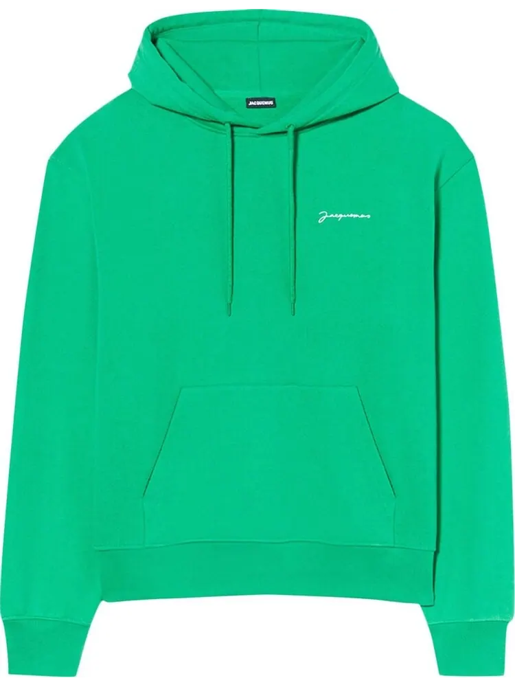 Толстовка Jacquemus Le Sweatshirt Brode 'Green' — зеленый