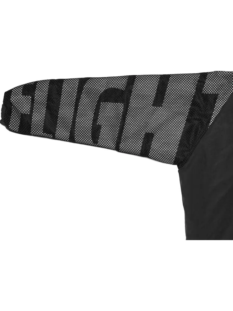 Куртка Flight Club Sport Jacket 'Black/White' — изображение 3 из 3, черный