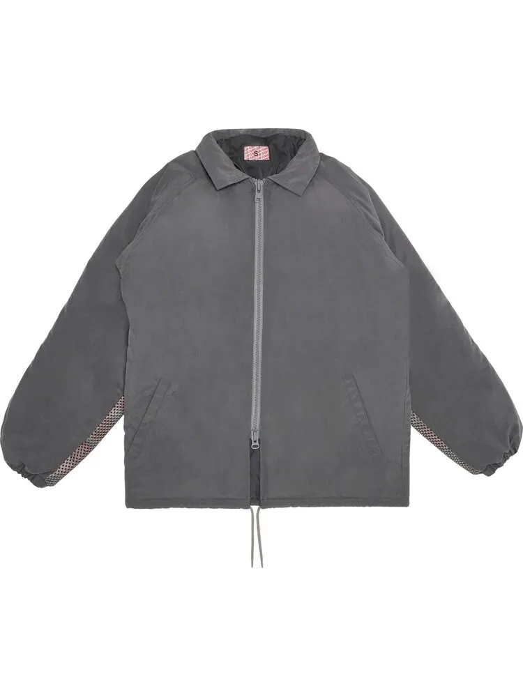 Куртка Flight Club Sport Jacket 'Gray/Red' — изображение 2 из 3, серый