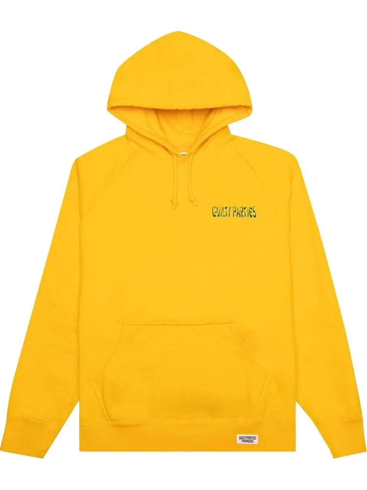 Толстовка Wacko Maria Washed Heavyweight Pullover Sweatshirt Type-4 'Yellow' — изображение 1 из 2, желтый