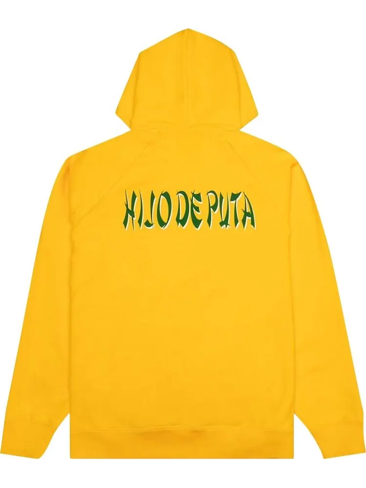 Толстовка Wacko Maria Washed Heavyweight Pullover Sweatshirt Type-4 'Yellow' — изображение 2 из 2, желтый