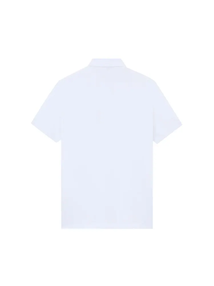 Поло Stone Island Compass Patch Logo Polo 'White' — изображение 2 из 2, белый