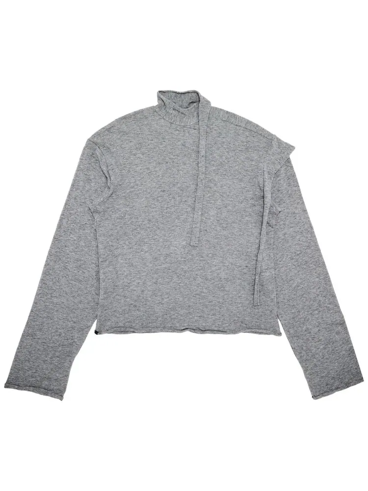 Лонгслив Ottolinger Strap Knit Loose Long-Sleeve 'Grey'