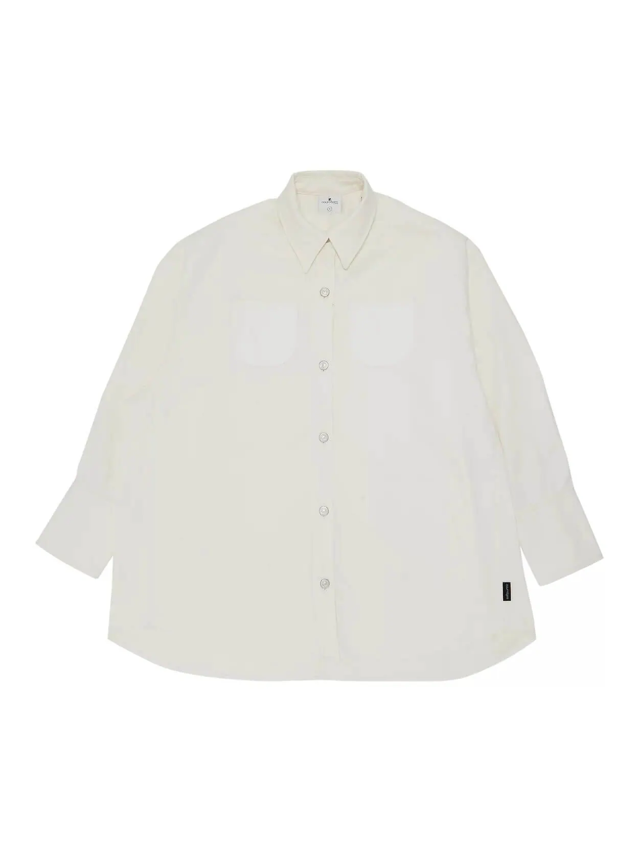 Рубашка Courrèges Mega Size Dry Denim