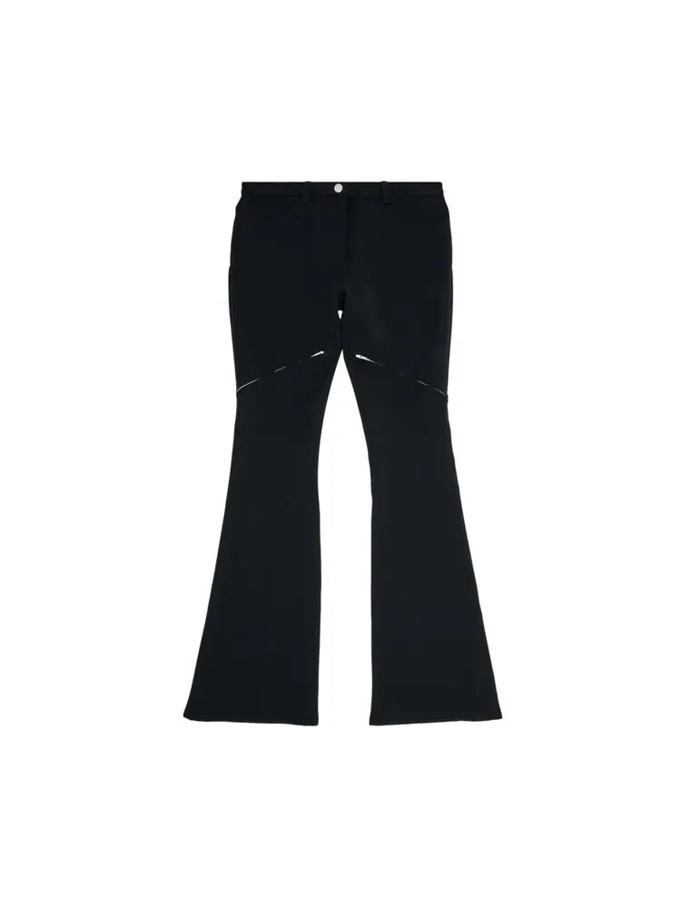 Брюки Courrèges Ellipse Zipped Twill Pants