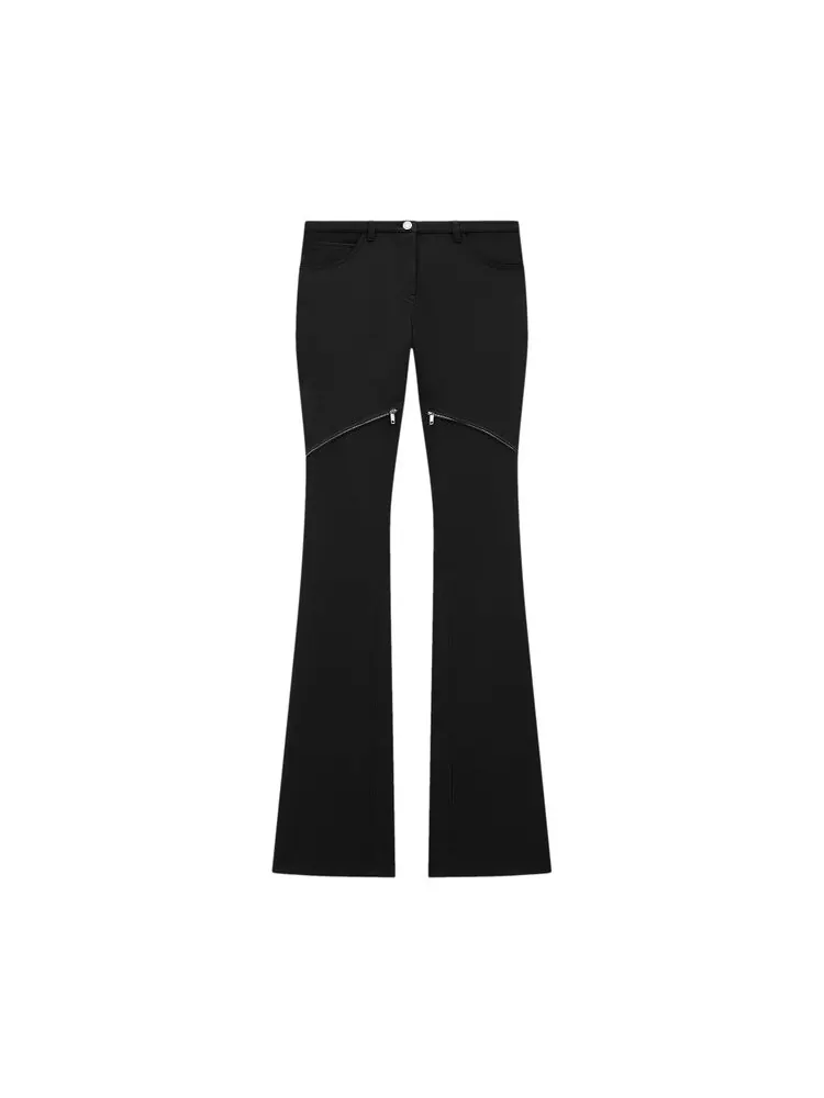 Брюки Courrèges Ellipse Zipped Twill Pants
