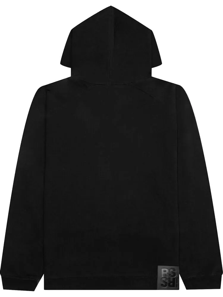 Худи Raf Simons Embroidered R and Patch 'Black/Orange' — изображение 2 из 2, черный